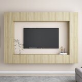 Furnova Komplet TV omaric 8-delni sonoma hrast iverna plošča, (21923609) | Shoptok.si