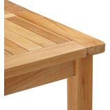  Stol za bar Prirodna 150 x 75 x 105 cm Čvrsto teak drvo | shoptok.hr