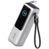 Anker 25000 mAh s ugrađenim USB-C kabelom, 165W Srebrna Cene