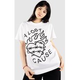 A Lost Cause Lethal Love T-shirt white | Shoptok.si
