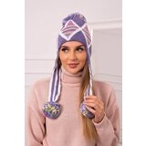 Kesi Women's cap with long ears Eunika K322 purple | Shoptok.si