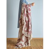 Bloomingville Smeđa deka od recikliranog pamuka 130x160 cm Salobre – | shoptok.hr