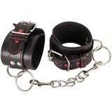 Bad Kitty - srčne okove (črno-rdeče) | Shoptok.si