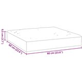  Jastuk za palete plavi 60x60x9,5 cm od tkanine Oxford | shoptok.hr