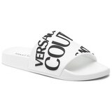 Versace Jeans Couture Natikači 71VA3SQ1 Bela | Shoptok.si
