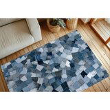 Kayoom RAVNO TKANA PREPROGA 80/150 cm tkano modra | Shoptok.si