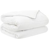 vidaXL Poletna odeja Bela 240 x 260 cm Bambusova vlakna, (5000294967) | Shoptok.si