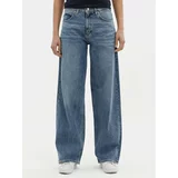 Lee Jeans hlače Rider 112349551 Modra Loose Fit