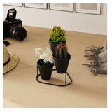 WALLXPERT Stolna dekoracija 19x20x19cm, Crna Cijene