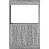 vidaXL Visoka komoda boja hrasta 63x33x100 cm od konstruiranog drva | shoptok.hr