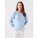 LC Waikiki Crew Neck Openwork Long Sleeve Maternity Knitwear Sweater | ePonuda.com