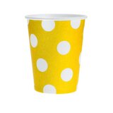  Papirnate čase Dots 270ml Roza | Eponuda.com