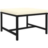 Poli 8-dijelna vrtna garnitura od poliratana s jastucima crna | shoptok.hr