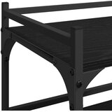  Kuhinjski kolica Crni hrast 50 x 35 x 75.5 cm Konstruirano drvo | shoptok.hr