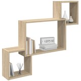  Polica na zidu Zidna montaža Smeđa 91,5 x 15 x 76 cm | shoptok.hr