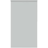 vidaXL Rolo zavjesa Blackout svijetlo siva 140x210 cm Širina tkanine | shoptok.hr