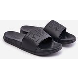 Big Star Lightweight men's slippers with Big Star logo black | Eponuda.ba