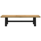 vidaXL Jedilna klop NOAIN 180x40x45 cm trdna borovina | Shoptok.si