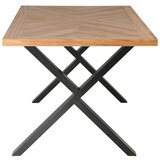 Modern Living jedilna miza cecina, barva hrasta, 160x90 | Shoptok.si