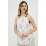 Armani Exchange Majica ženska, bela barva