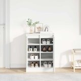 Ormarić za cipele bijeli 57x34x76 cm od konstruiranog drva | shoptok.hr