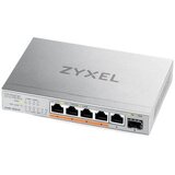 Zyxel XMG-105 5 Port 2,5G 1SFP4 ports 70W total PoE++ Switch | Eponuda.com
