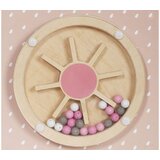 Montessori edukativna drvena kocka roza | Eponuda.com