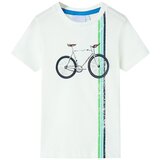 vidaXL Otroška majica s kratkimi rokavi bež 104 | Shoptok.si