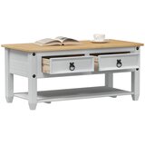 Kava Stol s ladicama Bijela 100 x 48 x 45 cm Masivna borovina | Eponuda.com