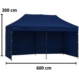 Lean Toys Vrtni šotor Express Catering, komercialni paviljon, modre barve, 3x6 M | Shoptok.si