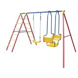 Kombinovana metalna ljuljaška za deecu 3u1,300x200x195cm | Eponuda.com
