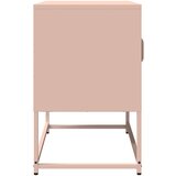 vidaXL TV omarica roza 68x39x60,5 cm Hladno valjano jeklo | Shoptok.si