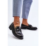 Kesi Patent leather women's loafers with S.Barski decoration | shoptok.hr