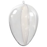  Prozirna akrilna jaja - 5 kom / 9 cm (plastične uskršnje dekoracije) Cijene