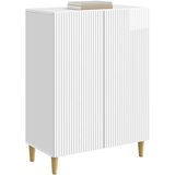  Kreveta Bijela visokog sjaja 66 x 34,5 x 90 cm | shoptok.hr