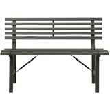 Vrtna klupa 110 cm čelična crna | Eponuda.ba