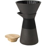 Stelton Črn komplet za pripravo filter kave iz kamenine 600 ml Theo – | Shoptok.si