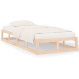 The Living Store Posteljni okvir 100x200 cm trden les - Posteljni Okvir, (21525234) | Shoptok.si