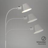 BRILO Stona lampa 1xE27/10W/230V mat hrom | Eponuda.com