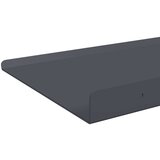  Polica na zidu s policom Zidne 2 pcs Antracit 40 x 18 x 2 5 cm - Antracit 40 x 18 cm 2 | shoptok.hr