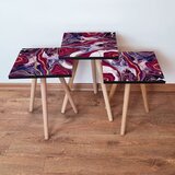 Hanah home 3Shp249 - multicolor multicolor nesting table (3 pieces) | ePonuda.com