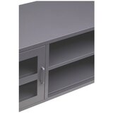 Premier Housewares Siva jeklena TV omarica 150x50x45 cm Acier – | Shoptok.si