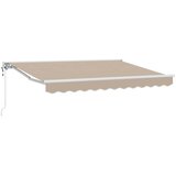  Okvir tende Bež 250 x 200 cm Poliester s PU premazom | Eponuda.ba