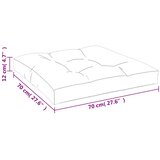  Jastuk za palete plavi 70 x 70 x 12 cm od tkanine | shoptok.hr