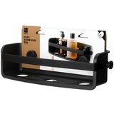 Umbra Črna plastična kopalniška polica z namestitvijo brez vrtanja Flex Adhesive – | Shoptok.si