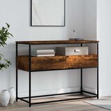  Konzolni stol boja hrasta 100x40x75 cm od konstruiranog drva Cijene