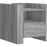 Furnova Nočna omarica siva sonoma 45x50x50 cm inženirski les, (21926760) | Shoptok.si