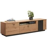 Hom`in TV-ELEMENT antracit, barve hrasta | Shoptok.si