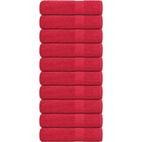  Ručnici za kupanje FROGN 10 kom crveni 100x150 cm 360 g/m² | shoptok.hr