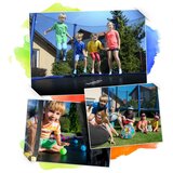  Vrtni trampolin 10ft/312cm s unutarnjom mrežom i neo-sport ljestvama | shoptok.hr